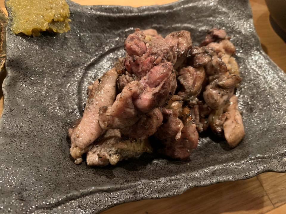 宮崎地鶏のもも焼き